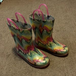 Girl rain boots